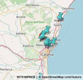 Mappa Via Alexander Fleming, 95030 Mascalucia CT, Italia (11.00364)