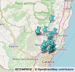 Mappa Via Alexander Fleming, 95030 Mascalucia CT, Italia (7.201)