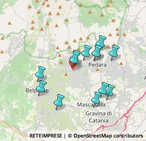 Mappa Via Antonello da Messina, 95030 Mascalucia CT, Italia (3.59769)