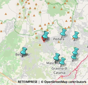 Mappa Via Antonello da Messina, 95030 Mascalucia CT, Italia (4.50182)