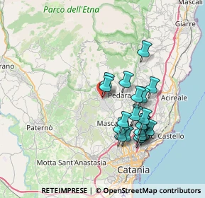 Mappa Via Antonello da Messina, 95030 Mascalucia CT, Italia (7.445)