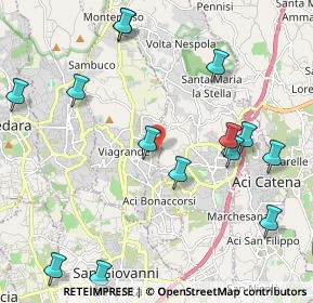 Mappa Via Sacerdote Andrea Strano, 95029 Viagrande CT, Italia (2.85143)
