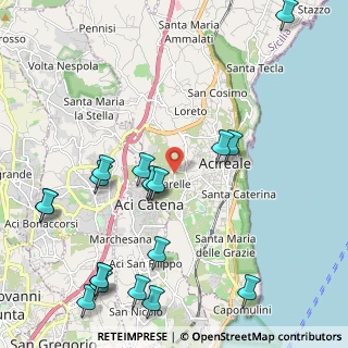 Mappa Via Antillo, 95024 Acireale CT, Italia (2.96842)