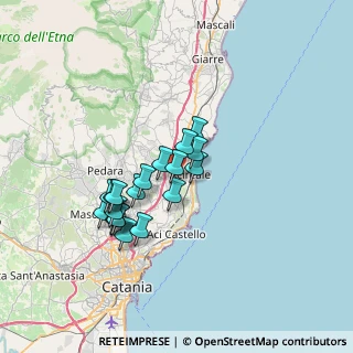 Mappa Via Antillo, 95024 Acireale CT, Italia (6.32158)