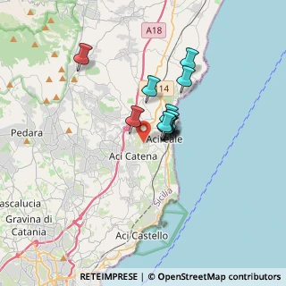 Mappa Via Antillo, 95024 Acireale CT, Italia (2.45)