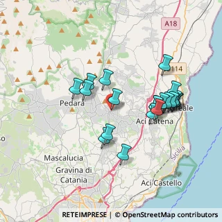 Mappa Viagrande, 95029 Viagrande CT, Italia (3.845)