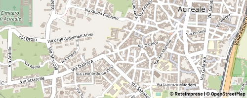 Mappa Acireale