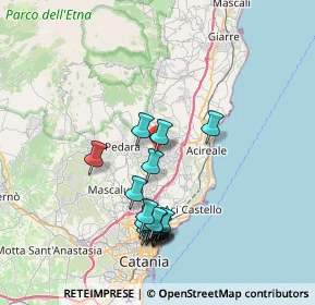 Mappa Via Don Bosco, 95039 Viagrande CT, Italia (8.4945)