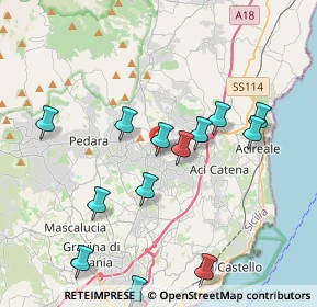 Mappa Via Don Bosco, 95039 Viagrande CT, Italia (4.53846)