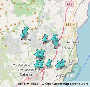 Mappa Via Don Bosco, 95039 Viagrande CT, Italia (3.9)