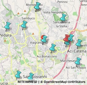 Mappa Via Don Bosco, 95039 Viagrande CT, Italia (2.88714)