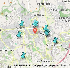 Mappa Corso Alcide De Gasperi, 95039 Trecastagni CT, Italia (1.82909)