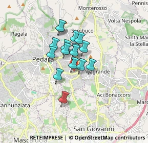 Mappa Corso Alcide De Gasperi, 95039 Trecastagni CT, Italia (1.26)