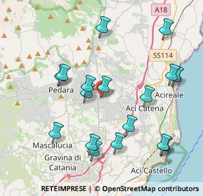 Mappa Via Luigi Capuana, 95029 Viagrande CT, Italia (4.66059)