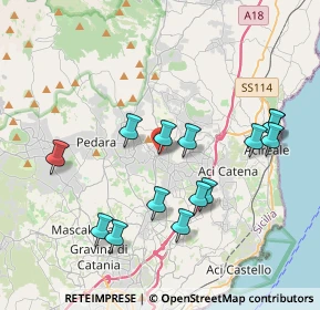 Mappa Via Luigi Capuana, 95029 Viagrande CT, Italia (4.32643)