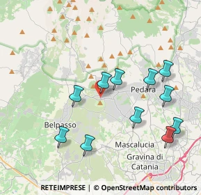 Mappa Via Fornace, 95030 Nicolosi CT, Italia (4.44182)