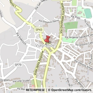 Mappa Piazza San Mauro, 34, 95039 Viagrande, Catania (Sicilia)
