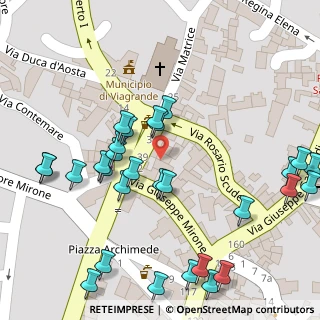 Mappa Piazza S. Mauro, 95029 Viagrande CT, Italia (0.06552)