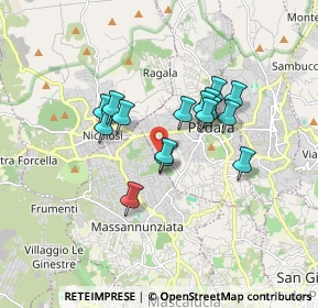 Mappa Via Filippo Turati, 95030 Pedara CT, Italia (1.4975)