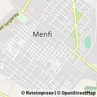 Mapa Menfi