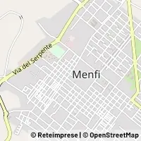 Mapa Menfi