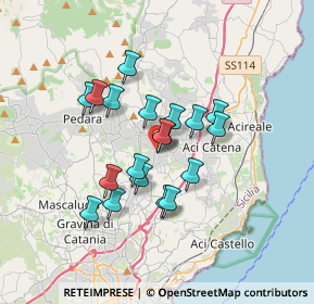 Mappa Via Vittorio Veneto, 95020 Aci Bonaccorsi CT, Italia (3.02053)