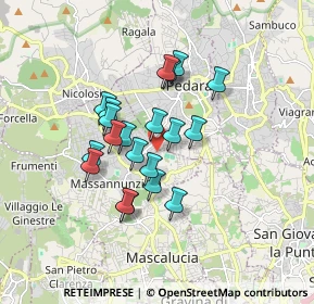 Mappa Via Aci, 95030 Mascalucia CT, Italia (1.513)