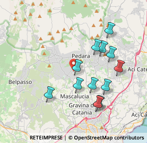 Mappa Via Aci, 95030 Mascalucia CT, Italia (4.0575)