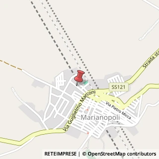 Mappa Via cantiere 3, 93010 Marianopoli, Caltanissetta (Sicilia)