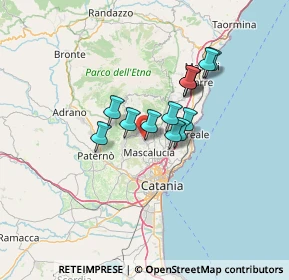 Mappa Via Terre di Santa Lucia, 95030 Mascalucia CT, Italia (10.70231)