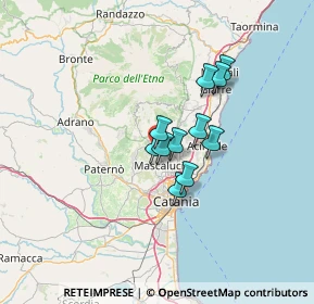 Mappa Via Terre di Santa Lucia, 95030 Mascalucia CT, Italia (9.70091)