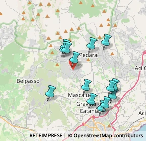 Mappa Via Mascasia, 95030 Mascalucia CT, Italia (3.97929)