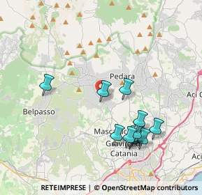 Mappa Via Terre di Santa Lucia, 95030 Mascalucia CT, Italia (4.33455)