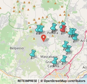 Mappa Via Terre di Santa Lucia, 95030 Mascalucia CT, Italia (4.22357)