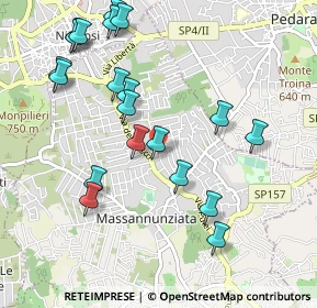 Mappa Via Mascasia, 95030 Mascalucia CT, Italia (1.241)