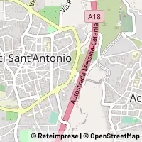 Peta Aci Sant'Antonio