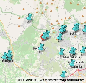 Mappa SP 4, 95032 Belpasso CT, Italia (5.6645)