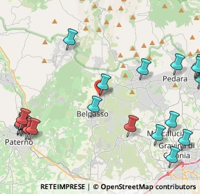 Mappa SP 4, 95032 Belpasso CT, Italia (6.627)