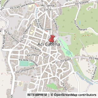 Mappa Via Vittorio Emanuele, 7, 95022 Aci Catena, Catania (Sicilia)