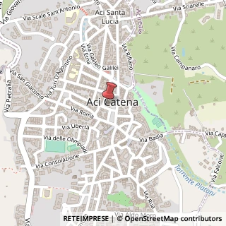 Mappa Via Guglielmo Marconi, 7, 95022 Aci Catena, Catania (Sicilia)