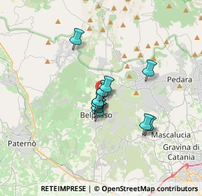 Mappa Via Giacomo Leopardi, 95032 Belpasso CT, Italia (2.51455)