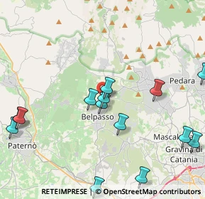 Mappa Via Giacomo Leopardi, 95032 Belpasso CT, Italia (5.57714)