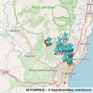 Mappa Via Vittorio Emanuele lll, 95032 Belpasso CT, Italia (7.92538)