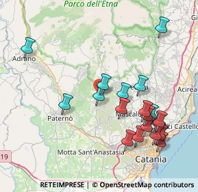 Mappa Via Giacomo Leopardi, 95032 Belpasso CT, Italia (9.7005)