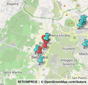 Mappa Via Giacomo Leopardi, 95032 Belpasso CT, Italia (2.38182)