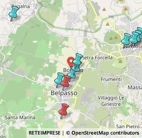 Mappa Via Giacomo Leopardi, 95032 Belpasso CT, Italia (2.55364)