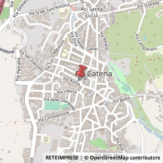 Mappa Via Roma,  31, 95022 Aci Catena, Catania (Sicilia)