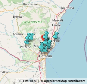 Mappa Via Aldo Fabrizi, 95030 Pedara CT, Italia (8.1525)