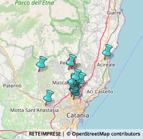 Mappa Via Aldo Fabrizi, 95030 Pedara CT, Italia (6.10091)