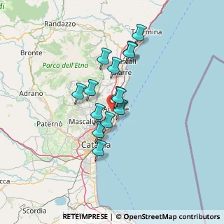 Mappa Via Rosario Messina, 95024 Acireale CT, Italia (11.42357)